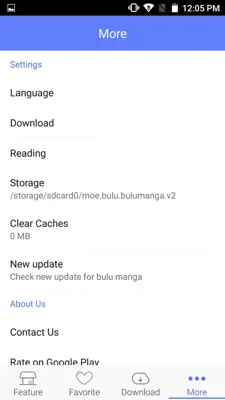 Bulu Manga android App screenshot 4